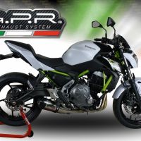 GPR exhaust compatible with  Kawasaki Z 650 650  EX650M 2023-2024, New Grand Prix Evo Titanium, Full system exhaust, including removable db killer 