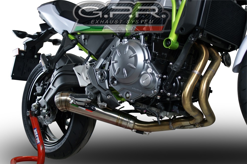 Exhaust compatible with Kawasaki Z 650 650 EX650M 2023-2024, Powercone Evo, Full system exhaust, including removable db killer 