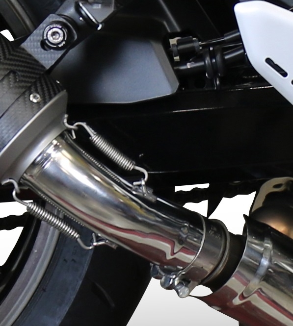 Exhaust compatible with Kawasaki Z900RS 2018-2020, Ultracone, Slip-on exhaust including removable db killer and link pipe, EPA-compliant 