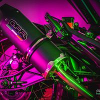 GPR exhaust compatible with Zontes Zt 125 G1 - U - U1 - Z2 2020-2024, Furore Evo4 Nero, Homologated legal full system exhaust, including removable db killer and catalyst 