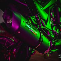 GPR exhaust compatible with Zontes Zt 125 G1 - U - U1 - Z2 2020-2024, Furore Evo4 Nero, Homologated legal full system exhaust, including removable db killer and catalyst 