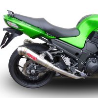 Exhaust compatible with Kawasaki ZX-14R 2023-2024, Powercone Evo, Dual slip-on including removable db killers and link pipes 