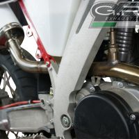 Exhaust compatible with Ajp PR5 2015-2018, Albus Ceramic, Slip-on exhaust including removable db killer and link pipe, EPA-compliant not necessary 