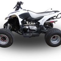 Exhaust compatible with Access Baja 300 2005-2021, Deeptone Atv, Full system exhaust, including removable db killer, EPA-compliance NOT required 