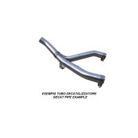 GPR exhaust compatible with Honda Msx - Grom 125  2013-2015, Decatalizzatore, Decat pipe 