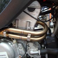 Exhaust compatible with Adly 500 Hurricane S 2005-2021, Deeptone Atv, Full system exhaust, including removable db killer, EPA-compliance NOT required 