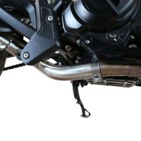 Exhaust compatible with Benelli 502 C 2021-2024, Decatalizzatore, Decat pipe 