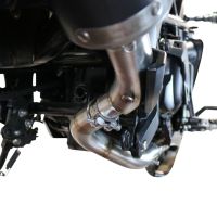 Exhaust compatible with Benelli 502 C 2021-2024, Decatalizzatore, Decat pipe 
