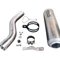 Exhaust compatible with Bmw F900XR F900R 2020-2025, M3 Inox , Slip-on exhaust including removable db killer and link pipe, EPA-compliant 