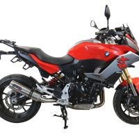 Exhaust compatible with Bmw F900XR F900R 2020-2025, M3 Inox , Slip-on exhaust including removable db killer and link pipe, EPA-compliant 