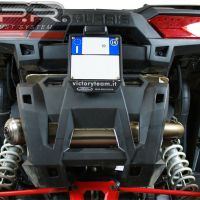 Exhaust compatible with Polaris Rzr XP 1000 2014-2023, Power Bomb, Slip-on exhaust including removable db killer and link pipe, EPA-compliance NOT required 