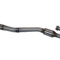 Exhaust compatible with Kawasaki KX450F 2012-2015, Pentacross Inox, Full system exhaust, including removable db killer/spark arrestor 