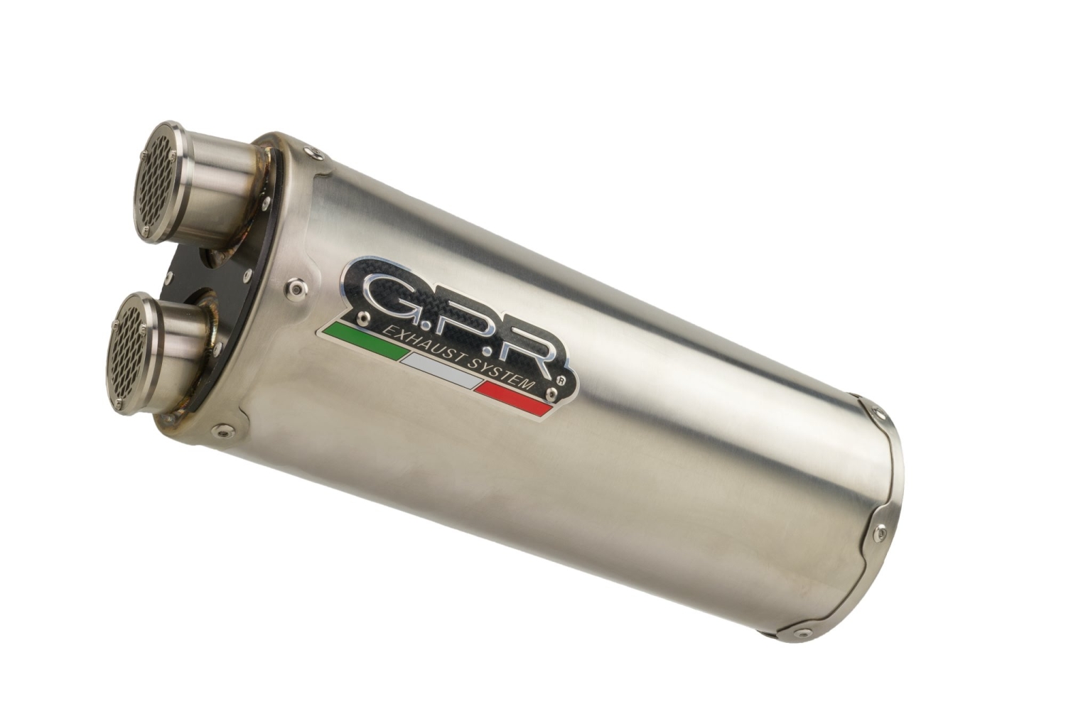 Exhaust compatible with Bmw R1250R R1250RS 2019-2020, Dual Inox, Slip-on exhaust including removable db killer and link pipe, not EPA-compliant 