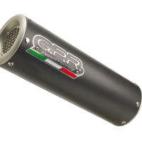 Exhaust compatible with Benelli Bn 125 2021-2024, M3 Black Titanium, Full system exhaust, including removable db killer 