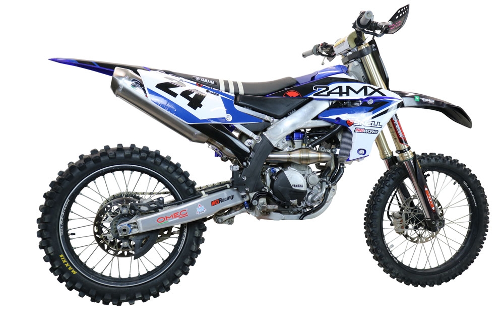 Exhaust compatible with Yamaha YZ250FX 2020-2025, Pentacross Inox, Full system exhaust, including removable db killer/spark arrestor 