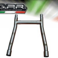 Exhaust compatible with Moto Guzzi California 1100 Special/Stone/Sport/Ev/Alu 1997-2002, Decatalizzatore, Decat pipe 
