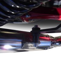 Exhaust compatible with Moto Guzzi Nevada 750 2008-2014, Vintacone , Dual slip-on including removable db killers and link pipes, not EPA-compliant 