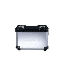 GPR TECH compatible with  Ktm SMT 890 2023/2024 e5 GPR TECH Pair of side cases aluminum made, silver color with specific pannier holder Capacity 38 LT. + 38 LT.