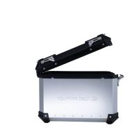 GPR TECH compatible with  Ktm Adventure 790 2018/2020 e4 GPR TECH Pair of side cases aluminum made, silver color with specific pannier holder Capacity 38 LT. + 38 LT.