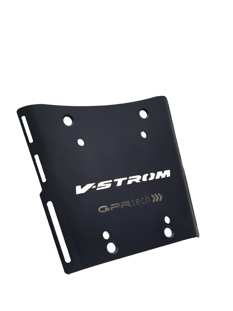 Top case GPR TECH compatible with  Suzuki V-Strom Dl 650 2012/2016 e3 GPR TECH Top case in aluminum, black color with specific plate included Capacity 45 LT.