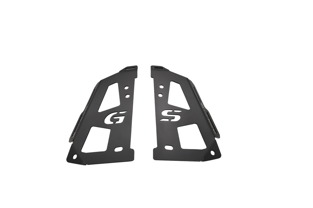 GPR TECH compatible with  Bmw R 1250 Gs 2021/2024 e5 GPR TECH Specific fitting plate Top Case ALPITECH 35 LT compatible with original luggage rack,stainless steel made with 4 anchor points