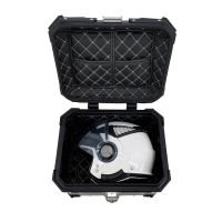Top case GPR TECH compatible with  Bmw G 310 Gs 2017/2021 e4 GPR TECH Top case in aluminum, black color with specific plate included Capacity 26 LT.
