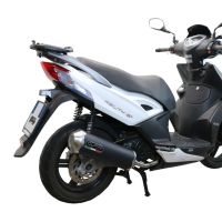 Exhaust compatible with Kymco Agility 200 - I.E. R16 - Plus 2010-2014, Evo4 Road, Full system exhaust, including removable db killer 