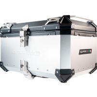 Top case GPR TECH compatible with  Suzuki GSX-S 1000 GX 2024/2025 GPR TECH Top case in aluminum, silver color with specific plate included Capacity 55 LT.
