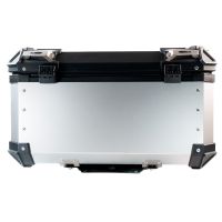 Top case GPR TECH compatible with  Bmw R 1250 R - Rs 2021/2024 e5 GPR TECH Top case in aluminum, silver color with specific plate included Capacity 55 LT.