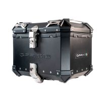 Top case GPR TECH compatible with  Rieju Adventura 500 2023/2025 GPR TECH Top case in aluminum, black color with specific plate included Capacity 35 LT.