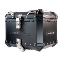 Top case GPR TECH compatible with  Suzuki V-Strom Dl 650 2012/2016 e3 GPR TECH Top case in aluminum, black color with specific plate included Capacity 45 LT.