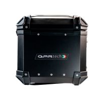 Top case GPR TECH compatible with  Benelli Trk 125 2019/2023 GPR TECH Top case in aluminum, black color with specific plate included Capacity 35 LT.