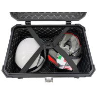 GPR TECH compatible with  Kawasaki Versys 650 2021/2022 e5 GPR TECH Top case in aluminum, black color with specific plate included Capacity 55 LT.