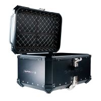 Top case GPR TECH compatible with  Bmw G 310 Gs 2022/2024 e5 GPR TECH Top case in aluminum, black color with specific plate included Capacity 55 LT.
