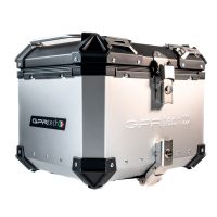 Top case GPR TECH compatible with  Bmw F 750 Gs 2021/2024 e5 GPR TECH Top case in aluminum, silver color with specific plate included Capacity 45 LT.