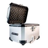 Top case GPR TECH compatible with  Bmw G 310 Gs 2017/2021 e4 GPR TECH Top case in aluminum, silver color with specific plate included Capacity 45 LT.