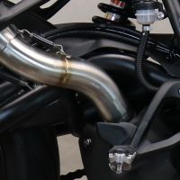 Exhaust compatible with Benelli 752S 2019-2021, M3 Poppy , Slip-on exhaust including removable db killer and link pipe, EPA-compliant 
