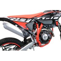 GPR exhaust compatible with Beta RR 125 4T Enduro 2021-2024, Decatalizzatore, Decat pipe 