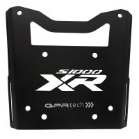 GPR TECH compatible with  Bmw S 1000 XR - M 2020/2024 e5 GPR TECH Specific fitting plate Top Case ALPITECH 35 LT compatible with original luggage rack,stainless steel made with 4 anchor points