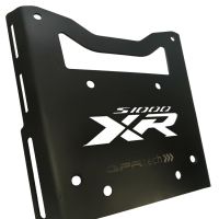 GPR TECH compatible with  Bmw S 1000 XR - M 2020/2024 e5 GPR TECH Specific fitting plate Top Case ALPITECH 35 LT compatible with original luggage rack,stainless steel made with 4 anchor points