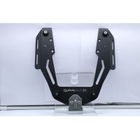 GPR TECH compatible with  Bmw F 650 Gs 2004/2013 GPR TECH Specific fitting plate Top Case ALPITECH 55 LT compatible with original luggage rack,stainless steel made with 4 anchor points