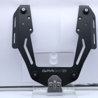 GPR TECH compatible with  Bmw F 650 Gs 2004/2013 GPR TECH Specific fitting plate Top Case ALPITECH 55 LT compatible with original luggage rack,stainless steel made with 4 anchor points