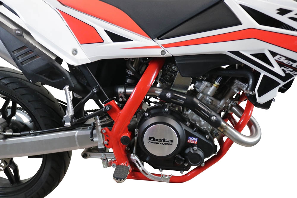 Exhaust compatible with Beta RR 125 4T Motard 2019-2020, Decatalizzatore, Decat pipe 