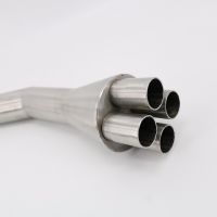 Exhaust compatible with Bmw K100 1983-1994, Cafè Racer 4in1, Link pipe 