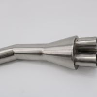 Exhaust compatible with Bmw K100 1983-1994, Cafè Racer 4in1, Link pipe 