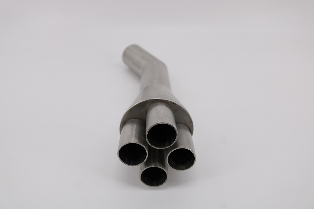 Exhaust compatible with Bmw K100 1983-1994, Cafè Racer 4in1, Link pipe 