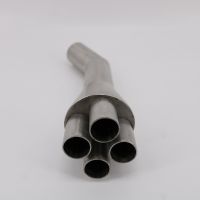 Exhaust compatible with Bmw K100 1983-1994, Cafè Racer 4in1, Link pipe 