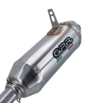 Exhaust compatible with Can Am Outlander 1000 MAX XMR XTP 2012-2023, PENTACROSS INOX, Slip-on exhaust including removable db killer and link pipe, EPA-compliance NOT required 