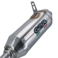 Exhaust compatible with Can Am Outlander 1000 MAX XMR XTP 2012-2023, PENTACROSS INOX, Slip-on exhaust including removable db killer and link pipe, EPA-compliance NOT required 