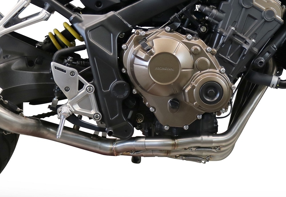 Exhaust compatible with Honda CBR650R 2021-2023, Albus Evo4, Full system exhaust, including removable db killer 